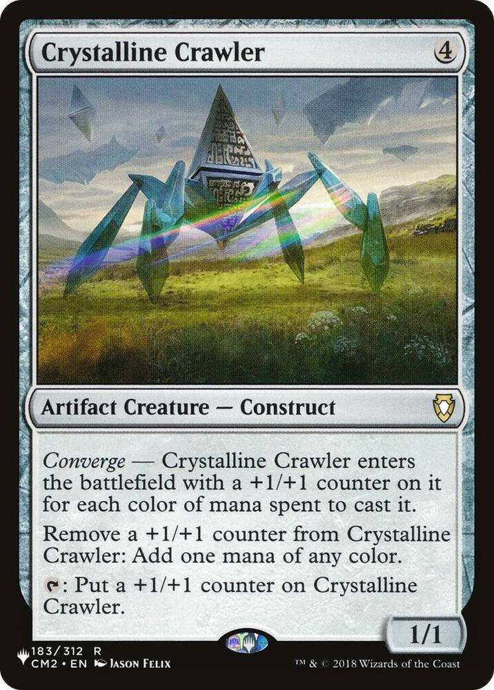 Crystalline Crawler - 183/312: The List Reprints