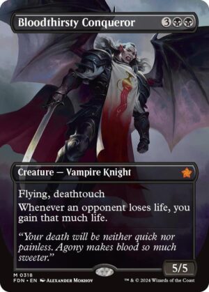 Bloodthirsty Conqueror (Borderless) - 318: Foundations