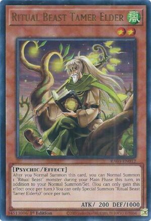 Ritual Beast Tamer Elder (UR) - RA03-EN012: Quarter Century Bonanza