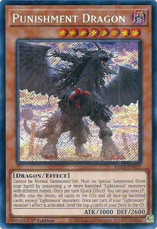 Punishment Dragon - RA03-EN015: Quarter Century Bonanza