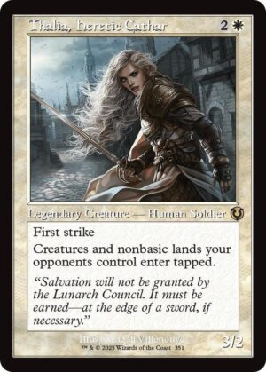 Thalia, Heretic Cathar (Retro Frame) - 351: Innistrad Remastered
