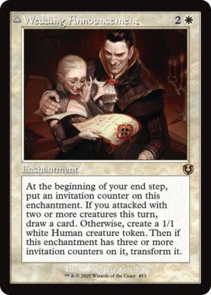 Wedding Announcement (Retro Frame) - 453: Innistrad Remastered