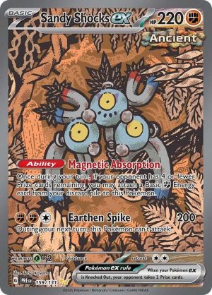 Sandy Shocks ex - 159/131: SV: Prismatic Evolutions