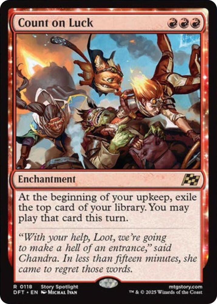 Count on Luck - 118: Aetherdrift (ES)