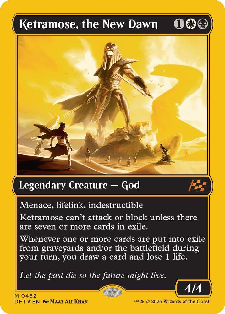 Ketramose, the New Dawn (First - 482: Aetherdrift