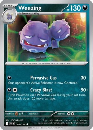 Weezing - 092/159: SV09: Journey Together