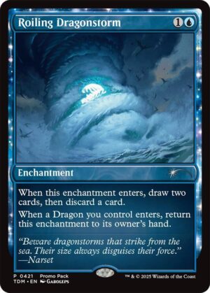 Roiling Dragonstorm - 421: Promo Pack: Tarkir: Dragonstorm