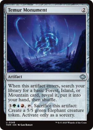Temur Monument - 248: Tarkir: Dragonstorm