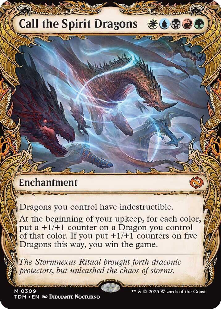 Call the Spirit Dragons (Showcase) - 309: Tarkir: Dragonstorm
