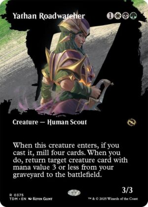 Yathan Roadwatcher (Borderless) - 375: Tarkir: Dragonstorm
