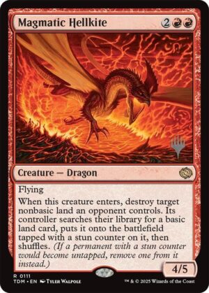 Magmatic Hellkite - 111: Promo Pack: Tarkir: Dragonstorm