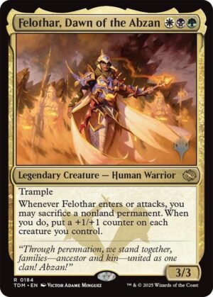 Felothar, Dawn of the Abzan - 184: Promo Pack: Tarkir: Dragonstorm