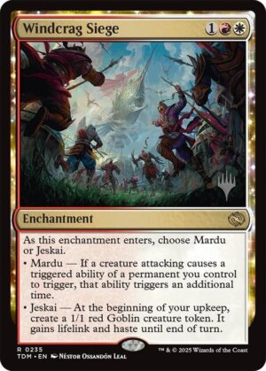 Windcrag Siege - 235: Promo Pack: Tarkir: Dragonstorm