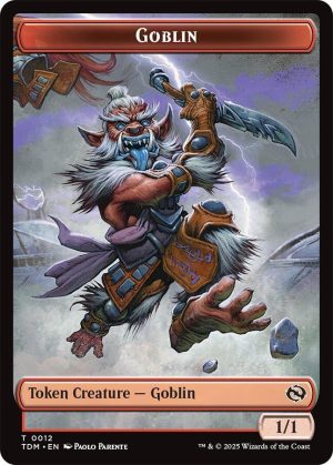 Goblin // Warrior Double - 12 // 13: Tarkir: Dragonstorm
