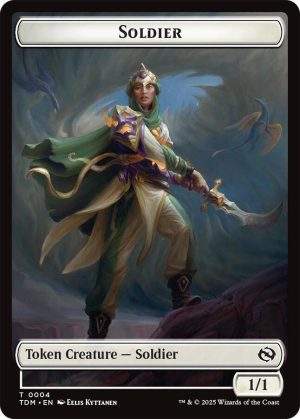 Soldier (0004) // Soldier (0005) Double - 4 // 5: Tarkir: Dragonstorm