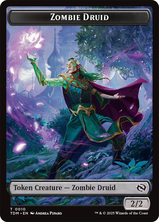 Zombie Druid // Treasure Double - 10 // 16: Tarkir: Dragonstorm
