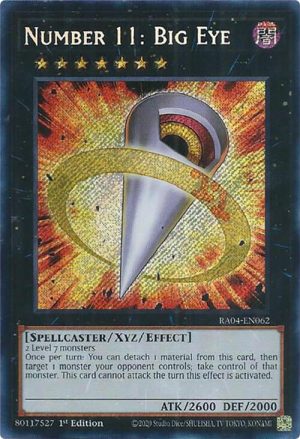 Number 11: Big Eye - RA04-EN062: Quarter Century Stampede