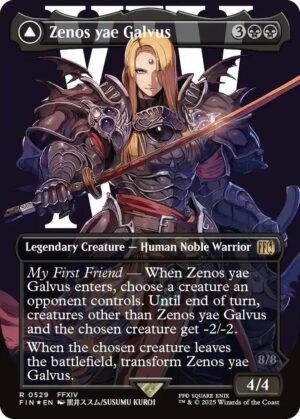 Zenos yae Galvus (Borderless) (Surge Foil) - 529: FINAL FANTASY