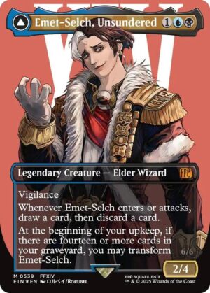 Emet-Selch, Unsundered (Borderless) (Surge Foil) - Final Fantasy