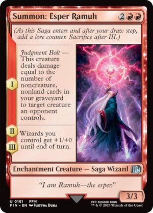 Summon: Esper Ramuh - 161: FINAL FANTASY