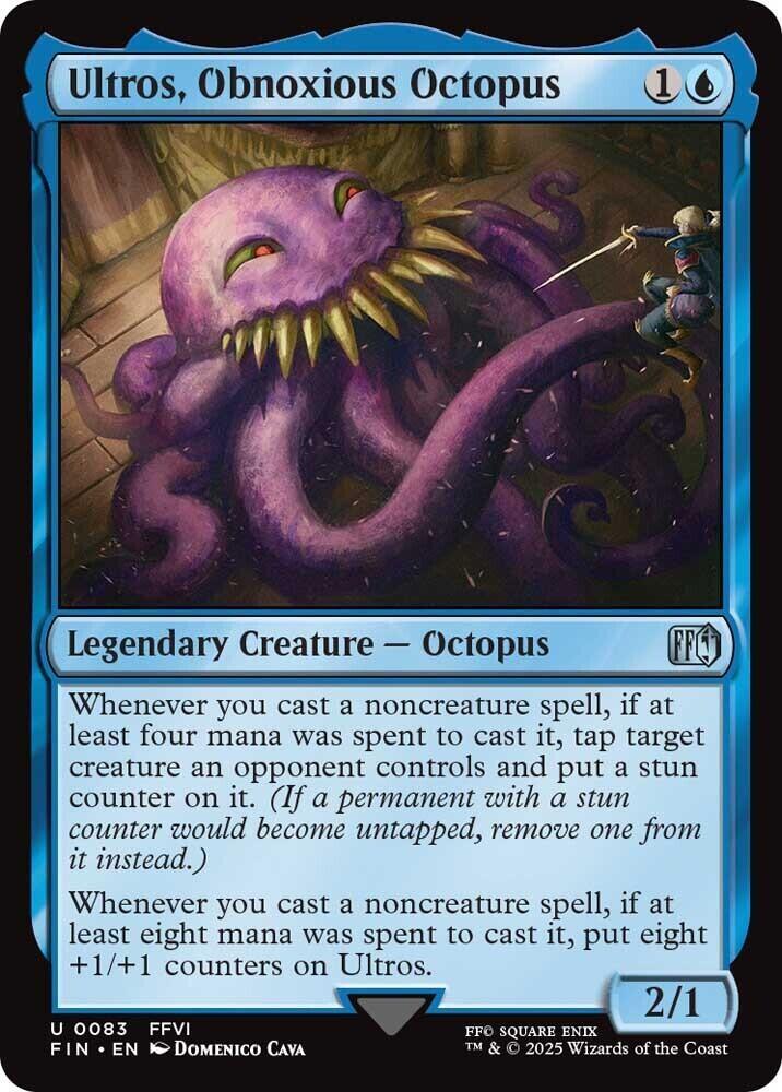 Ultros, Obnoxious Octopus - 83: FINAL FANTASY