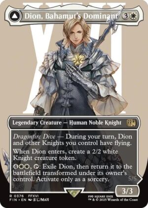 Dion, Bahamut's Dominant (Borderless) - 376: FINAL FANTASY