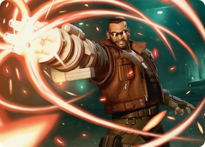 Barret Wallace Art Card - 8: Art Series: FINAL FANTASY