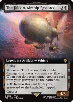 The Falcon, Airship Restored (Extended Art) - 116: Commander: FINAL FANTASY