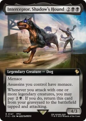 Interceptor, Shadow's Hound (Extended Art) - 147: Commander: FINAL FANTASY