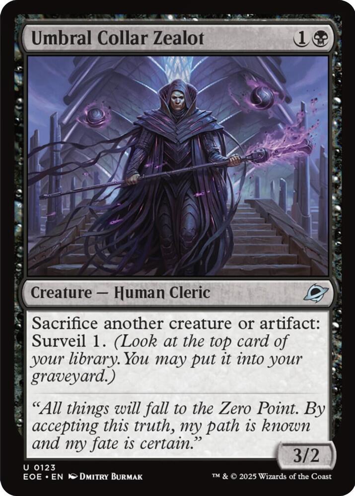 Umbral Collar Zealot - 123: Edge of Eternities
