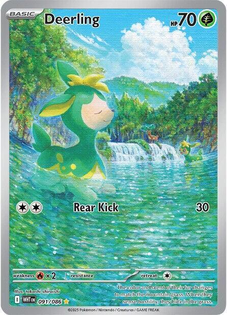 Deerling - 091/086: SV: White Flare