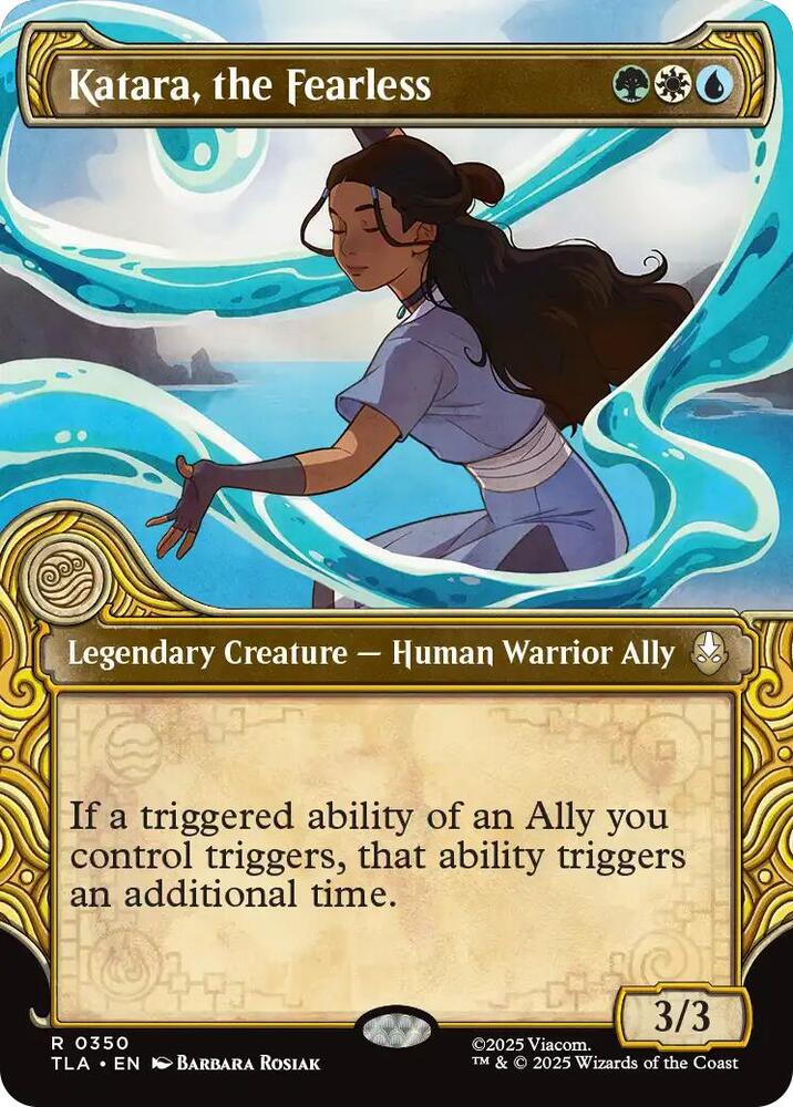 Katara, the Fearless (Showcase) - 350: Avatar: The Last Airbender