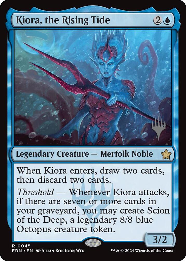 Kiora, the Rising Tide - 45: Promo Pack: Edge of Eternities
