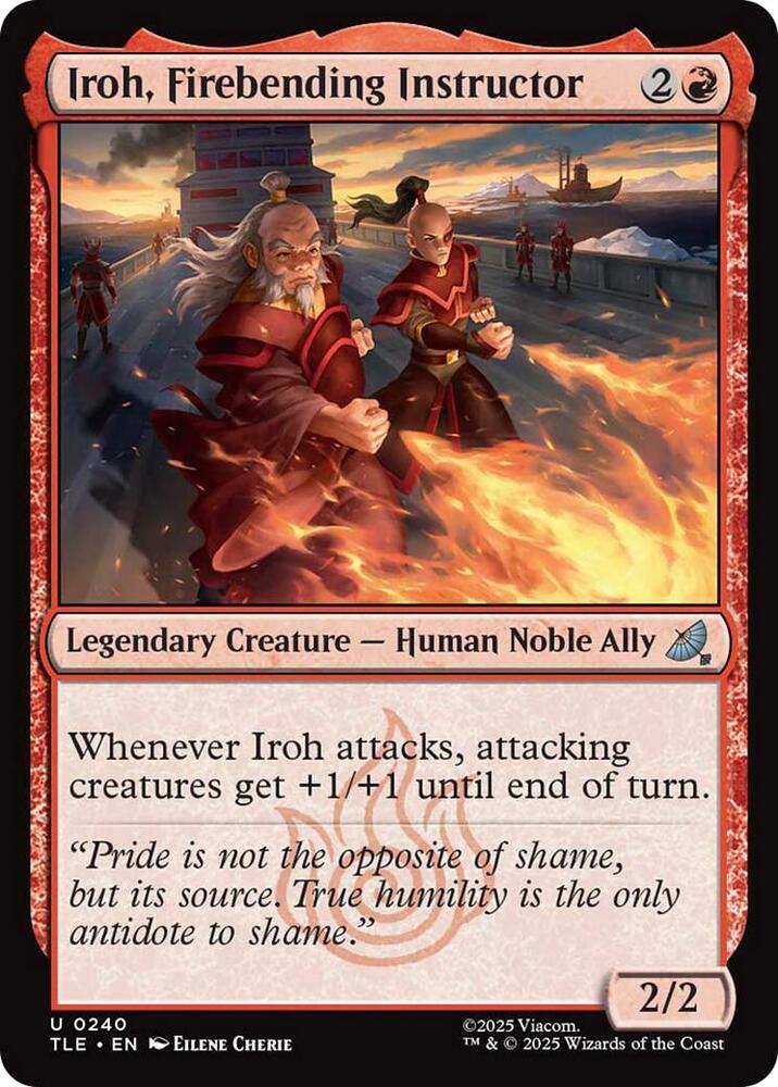 Iroh, Firebending Instructor (0240) - 240: Avatar: The Last Airbender: Eternal-Legal