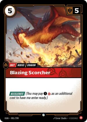 Blazing Scorcher - 001/298: Origins