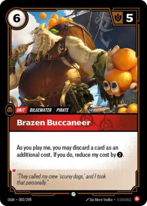 Brazen Buccaneer - 002/298: Origins