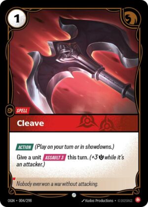 Cleave - 004/298: Origins