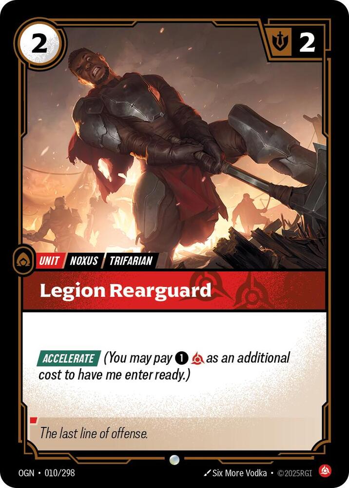Legion Rearguard - 010/298: Origins