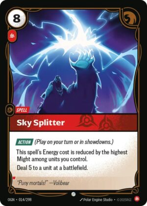 Sky Splitter - 014/298: Origins
