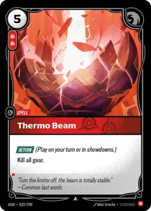 Thermo Beam - 022/298: Origins