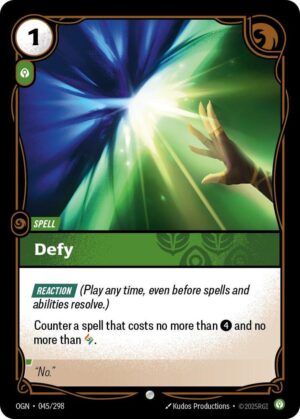 Defy - 045/298: Origins
