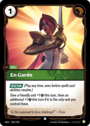 En Garde - 046/298: Origins