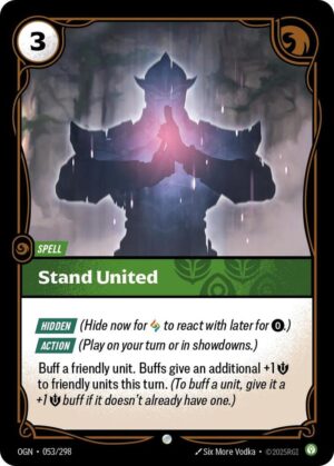 Stand United - 053/298: Origins