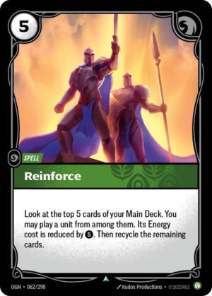 Reinforce - 062/298: Origins