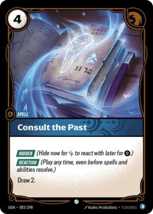Consult the Past - 083/298: Origins