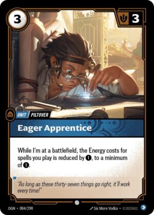 Eager Apprentice - 084/298: Origins