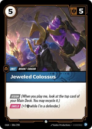 Jeweled Colossus - 086/298: Origins
