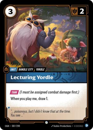 Lecturing Yordle - 087/298: Origins