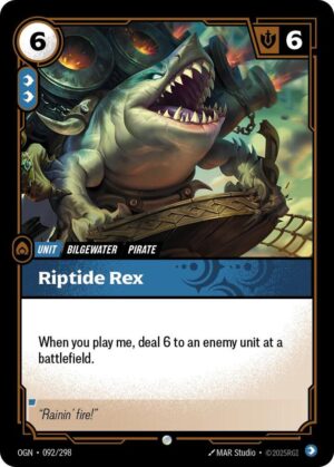 Riptide Rex - 092/298: Origins
