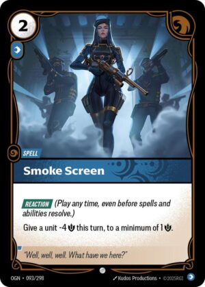 Smoke Screen - 093/298: Origins